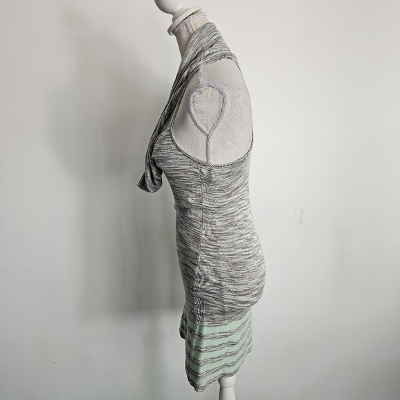 Marciano Cowl Neck Racerback Knit Dress - Picture 6 of 8